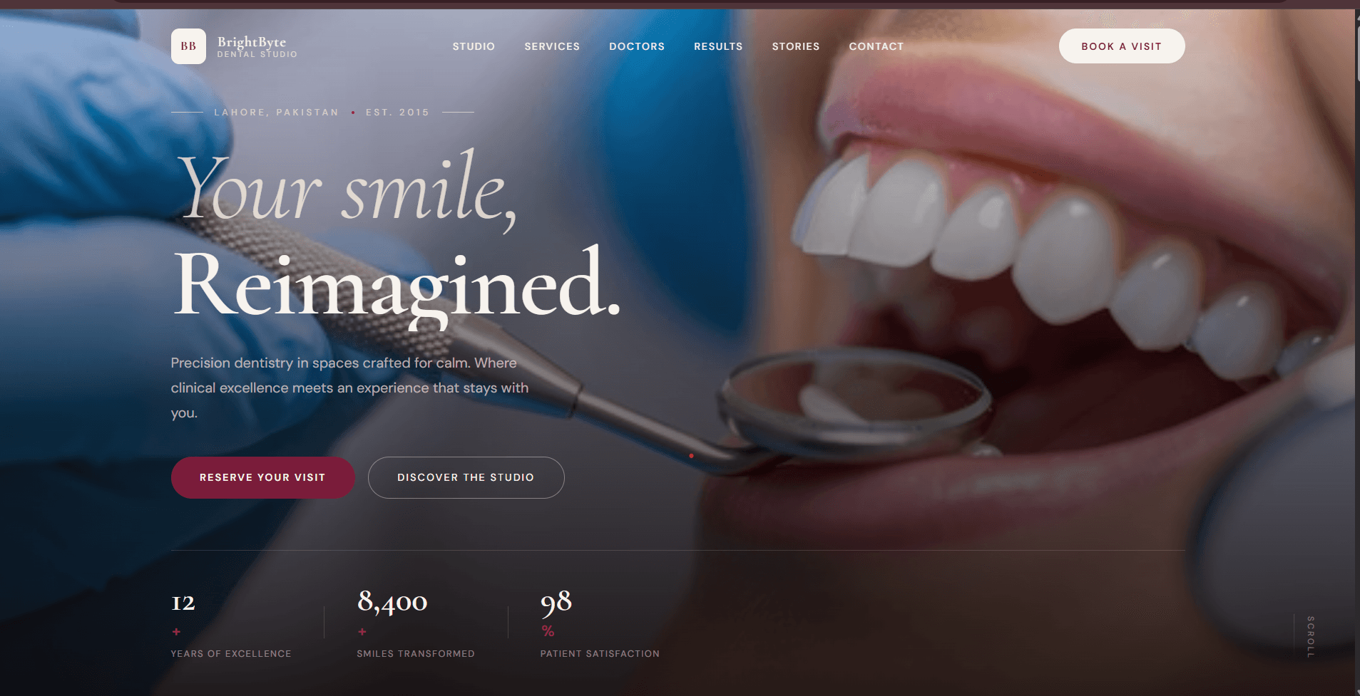 BrightByte Dental  — Web / Collection