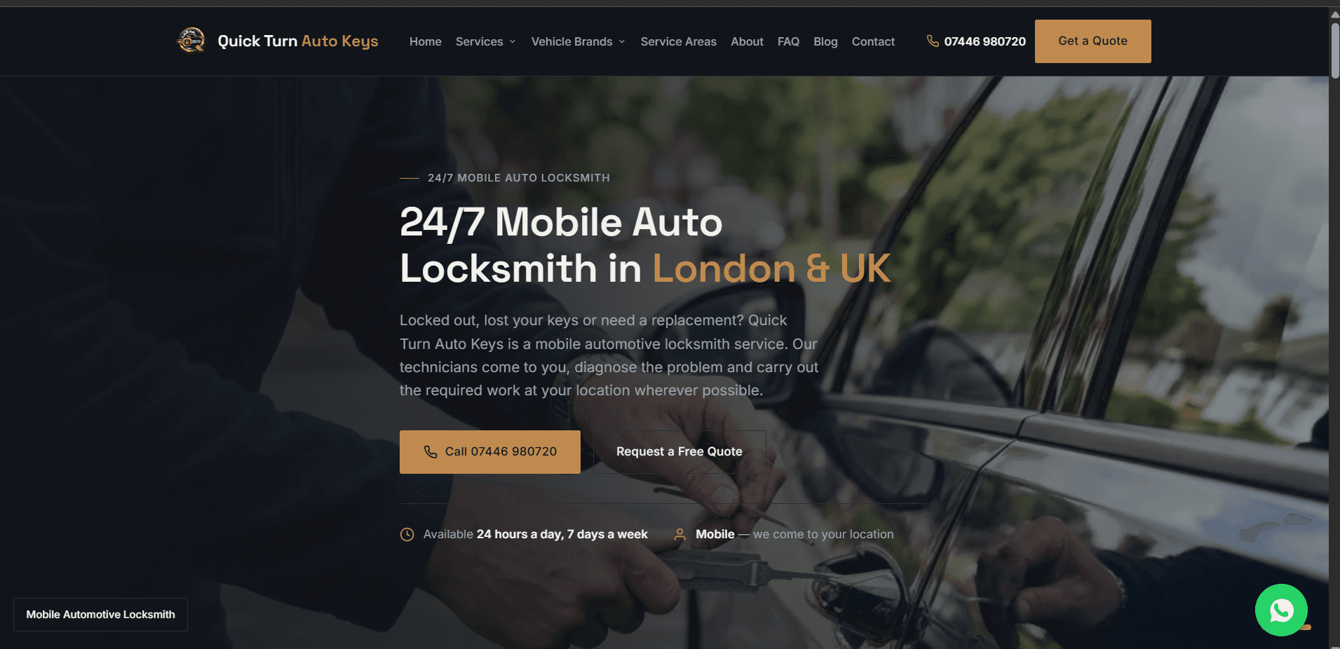 Quick Turn Auto Keys — Web / Collection